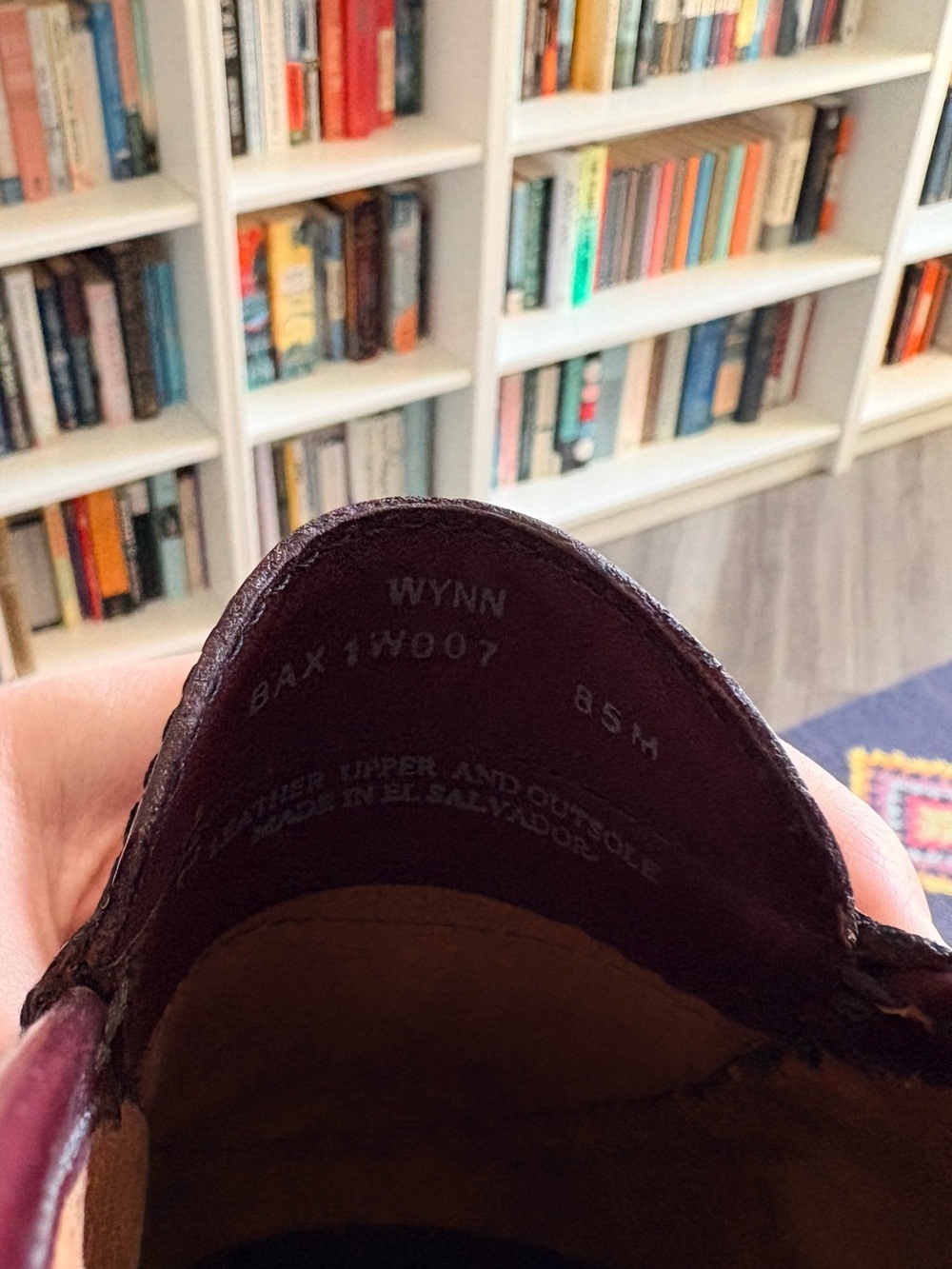 G.H. Bass Wynn Loafer Mules in Wine - New Without Box - Picture 3 of 4